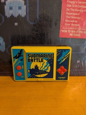 Casio CG-330 Submarine Battle Handheld LCD Game Console Tested