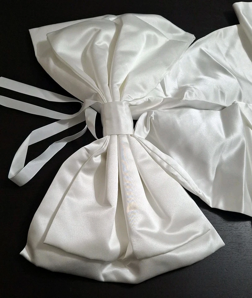 Arcos gigantes de Navidad decoración árbol de Navidad decoración 75x18 pulgadas blanco Foto 4 de 4