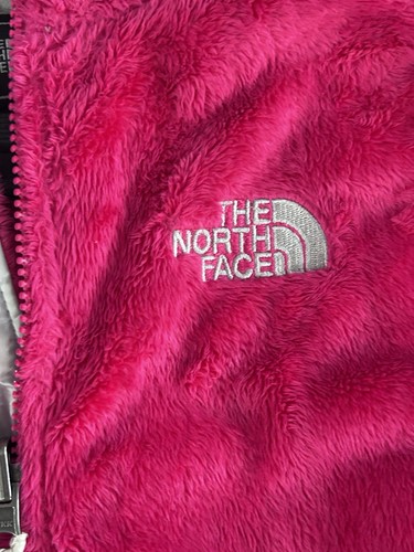 The North Face Osito Soft Fleece Full Zip Jacket Women's Size XS Hot Pink - Picture 2 of 7