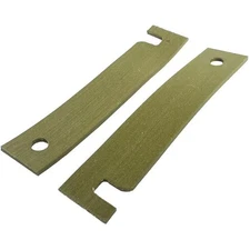 VIALU WE03X37320 2 Pack of Dryer Drum Bearing Teflon Slide Glides for GE