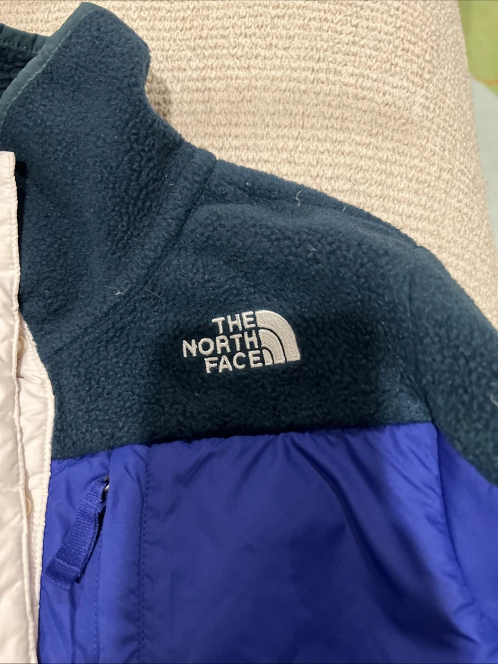 Abrigo Chaqueta North Face Niñas Rosa Mediano 10/12 Foto 3 de 4