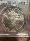 1891 CC Morgan Silver Dollar $1 PCGS MS61 Uncirculated Key Date Carson City