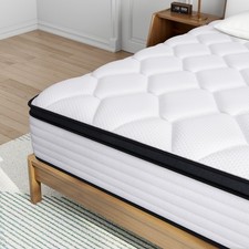 25CM Single Hybrid Memory Foam Mattress Comfortable Supportive Breathable Bed