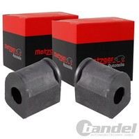 2X Metzger 23Mm Stabilager Vorne Beidseitig Passend FÜR Renault Megane