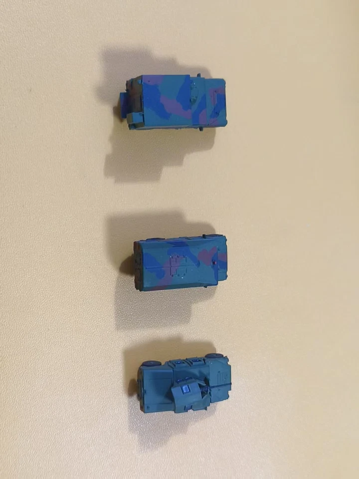 3D Printed 1/144 US Military Hummer series armored vehicles Finished Model/3pc - Image 4 of 4