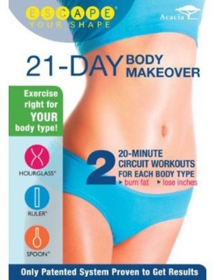 Escape Your Shape: 21-Day Body Makeover [New DVD]