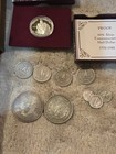 ESTATE US SILVER COIN LOT MIXED DENOMINATION 11PCS AMERICAN EAGLE + — photo 9