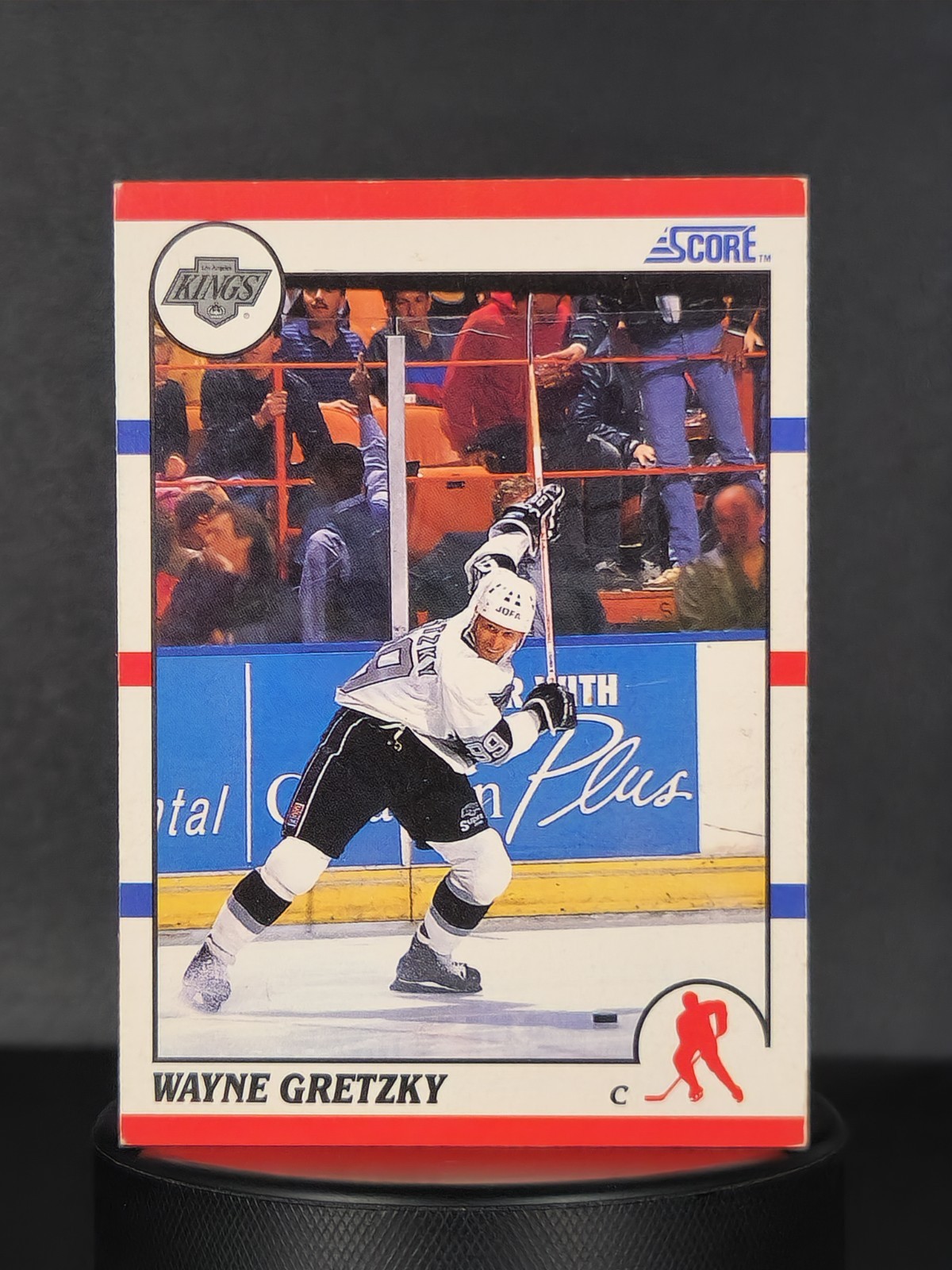 1990-91 Score Canadian - #1 Wayne Gretzky - Los Angeles Kings