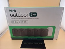 Blink Outdoor 2K Wireless Smart Security 5 Camera System with Sync Module Core