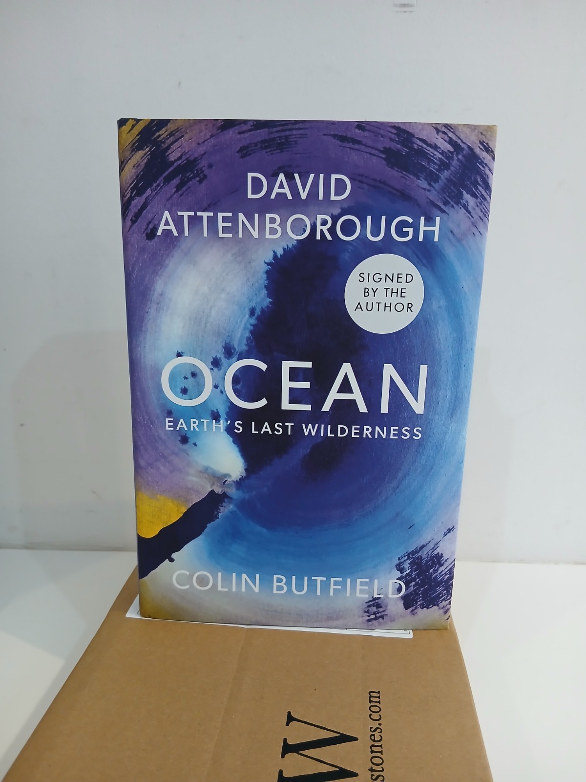 Ocean Sir David Attenborough Book Signed By Both Authors New