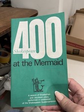 Shakespeare 400 At The Mermaid Vintage Programme