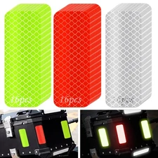 48 Pcs High Visibility Reflective Tape Stickers for Car Trailer Truck Bike