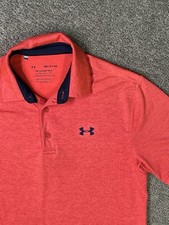 UNDER ARMOUR MENS UPF 40 UA PLAYOFF POLO SHIRT SZ SMALL 1351131