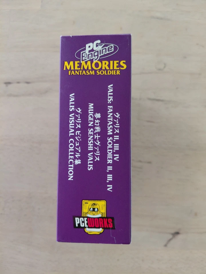 VALIS FANTASM SOLDIER COLLECTION PC ENGINE WORKS TURBO GRAFX DUO - Imagen 3 de 4