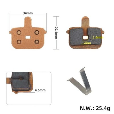 Antike Bronze Bremsbeläge für ZERO ZOOM für KUGOO für SRAM für MAGURA Rolle