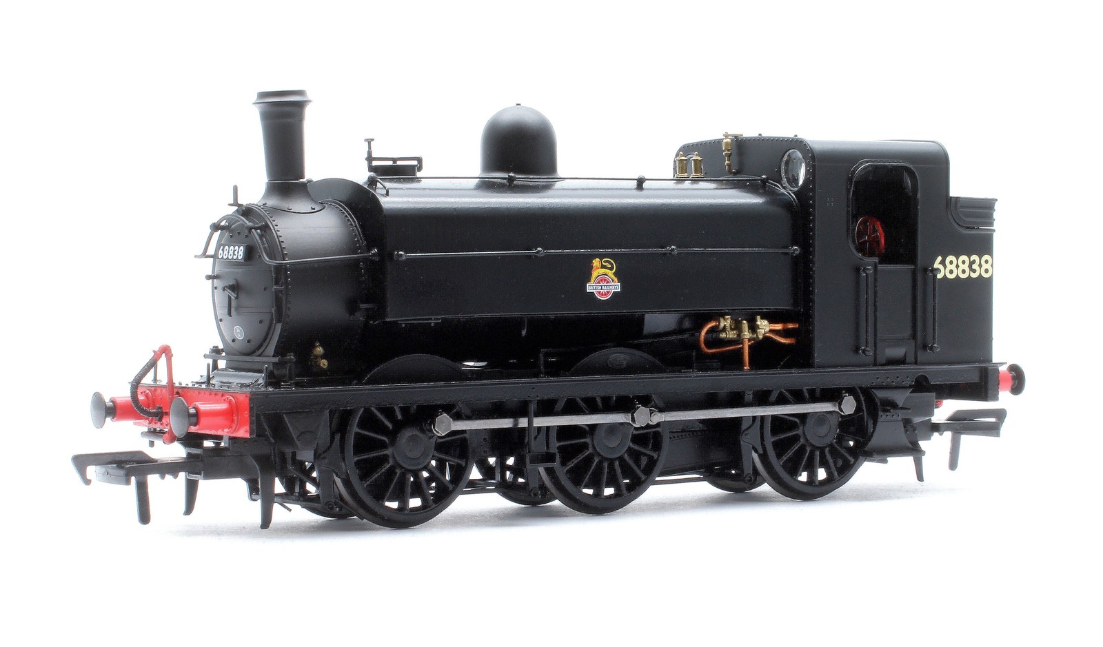 Rapido Trains UK 958508 LNER J52/2 No.68838 BR Unlined Black Early Crest Steam T