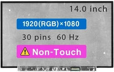 LCD Screen for Lenovo Thinkpad P14S 1ST Gen 20S4 20S5 FHD Non-Touch Display