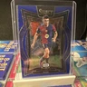 Pedri 2024-25 Select FIFA Soccer Blue Lazer Prizm Terrace Card #5 FC Barcelona
