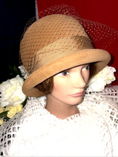 Vintage Tan Wool Annie Hall/ Diane Keaton Bucket Hat