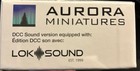 Aurora Miniatures HO GMDD SD50AF Diesel Canadian National CN #5503 DCC/SN 110508 — photo 3