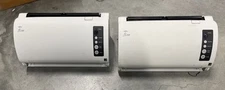 Lot Of(2) Fujitsu fi-7030 Office Color Duplex Scanner NO AC Adapter and  Tray