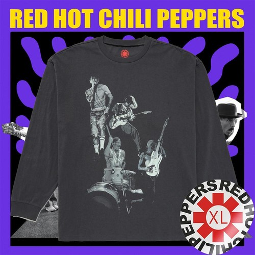 Red Hot Chili Pepperslechri Jam Langarm T-Shirt Xl