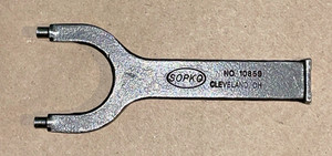 Sopko 10859 Pronged Arbor Spanner Wrench