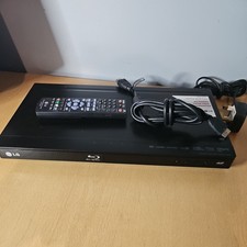 LG BD650 Blu-Ray Player DVD Player Black Full HD 1080p w Remote Tested & Working