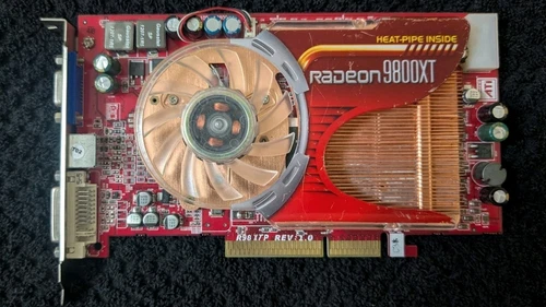 ATI Radeon 9800xt AGP Graphic Card