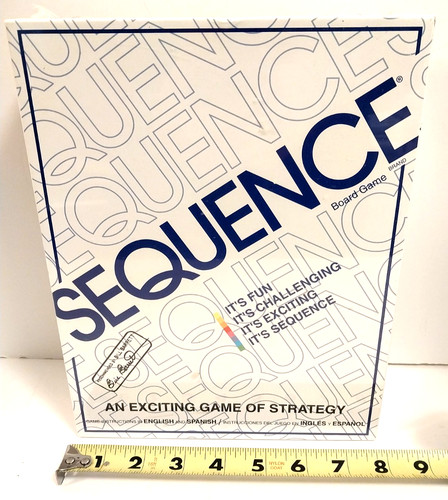 Sequence Board Game Jax LTD New/Sealed