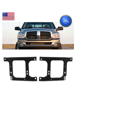 Almuloo Front Bumper Bracket Kit Compatible 2002-2010 Dodge Ram 1500 2500 3500