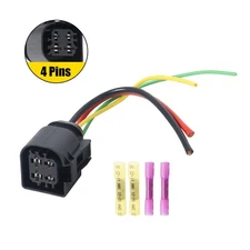 Fit For Pierburg Water Pump BMW 3.0L CWA400 New Connector Plug Pigtail Harness