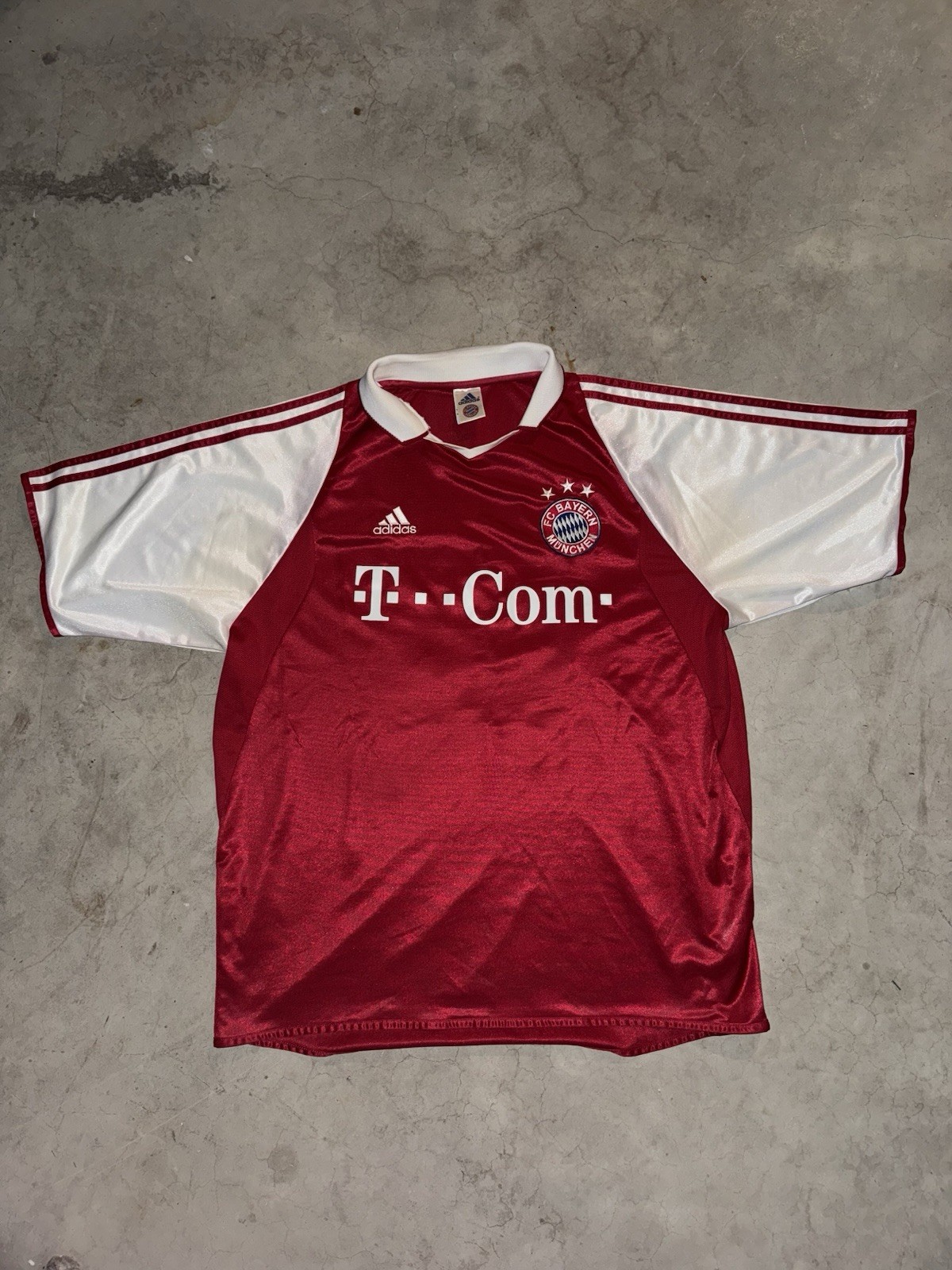 VINTAGE ADIDAS BAYERN MUNICH MUNCHEN FOOTBALL Soccer Jersey 2004 Men’s Size XL
