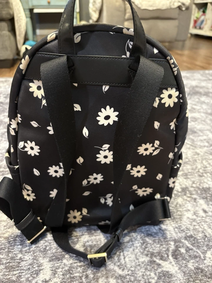 Рюкзак Kate Spade Chelsea The Little Better нейлоновый Bico черный мульти маргаритка - Изображение 3 из 4