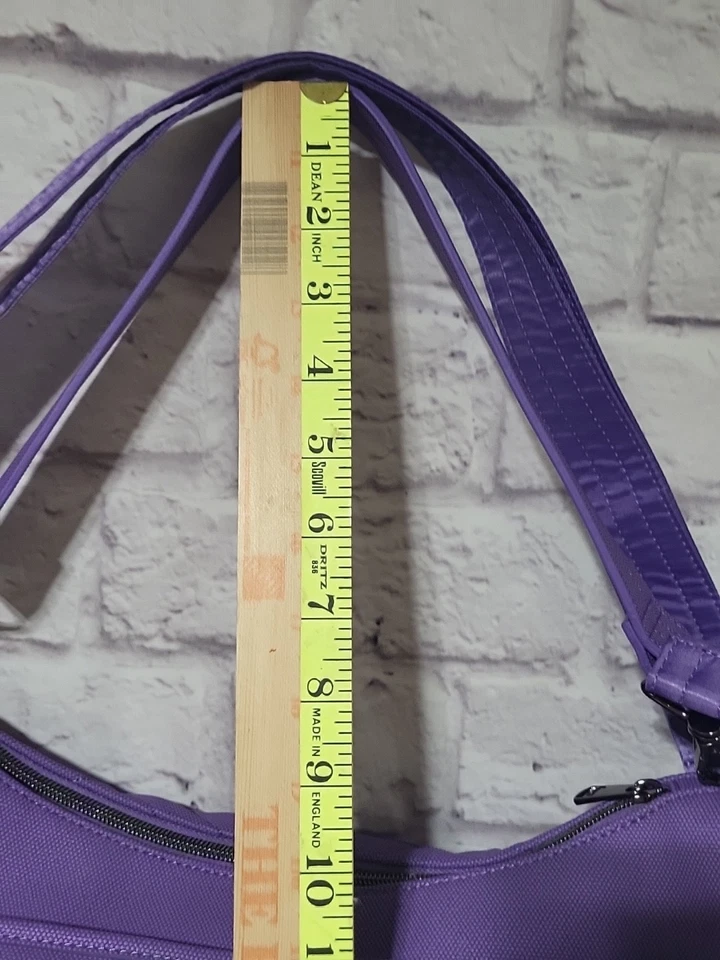 Nuevo Bolso Bandolera Lug Harmony Mate Luxe VL en Púrpura Amatista 2 Correas Foto 4 de 4