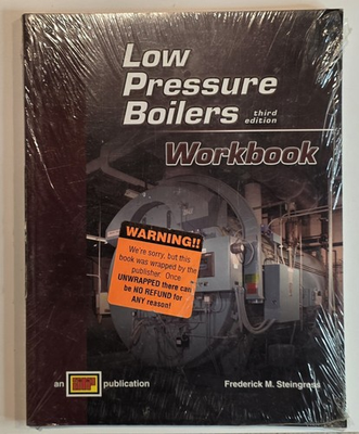 #ad Low Pressure Boilers by Frederick M. Steingress $22.00