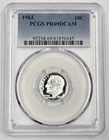 1963 10c Proof Roosevelt Dime PCGS PR 69 DCAM