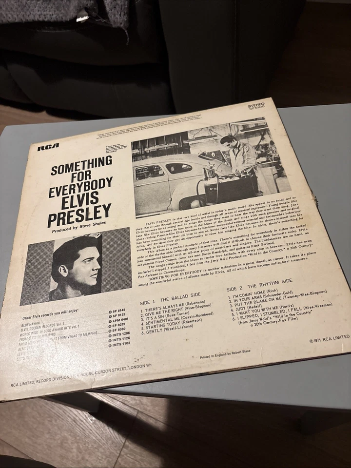elvis something for everybody vinyl - Image 2 of 3