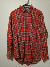 Vintage Ralph Lauren 90s Chaps Plaid Button Down Men’s LongSleeve Dress Shirt(M)