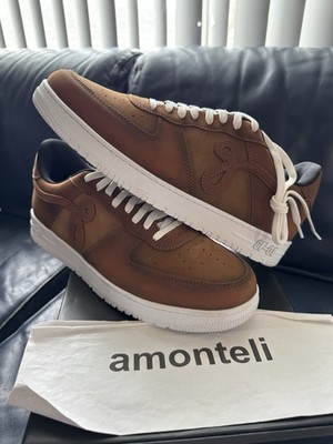 BRAND NEW JOHN GEIGER GF-01 - SAMPLE - DISTRESSED BROWN - SZ 12