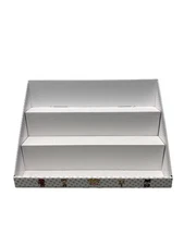 Funko Pop Superhero Themed 3-Tier Cardboard Display Stand 15”x24”