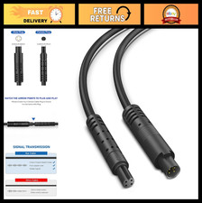 25FT 4Pin Backup Camera Extension Cable - Pure Copper, Thicker Shield, Dash Cam