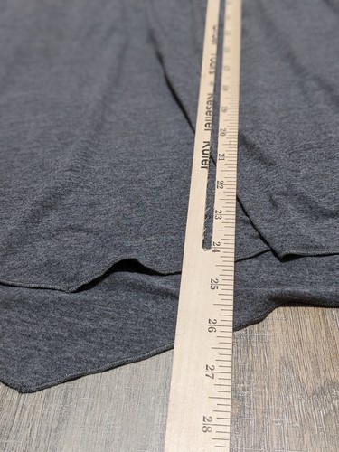 American Eagle Tanktop Damen mittelgrau Trägerärmel integrierter BH Strick - Bild 6 von 8