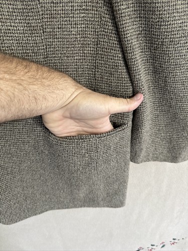 Chereskin Folio 46R Cashmere blend sports Jacket Brown tweed Check Italy Fabric - Picture 4 of 17