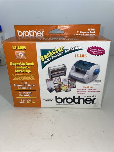Lot 5 BROTHER Backster LF-A05RP,LM5,A05,DL5 Adhesive Cartridges for LX-570 - Picture 4 of 9