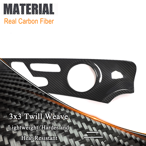 DRY Carbon Mittelkonsole Schalttafel Armaturenbrett Trim für Benz W213 E300 E350 - Bild 6 von 20