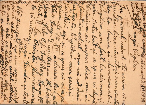 Romania, 1944, WWII Military Censored Stationery Postcard, Calarasi postmark - Picture 2 of 2
