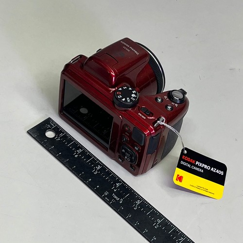 KODAK PIXPRO Digital Camera 40X Zoom 20 Megapixel AZ405 Red (New- Open Box) - Picture 12 of 14