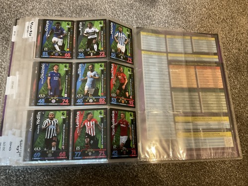Match Attax 2018/19 18/19 Premier League Binder album 540 Cards COMPLETE - Picture 18 of 20