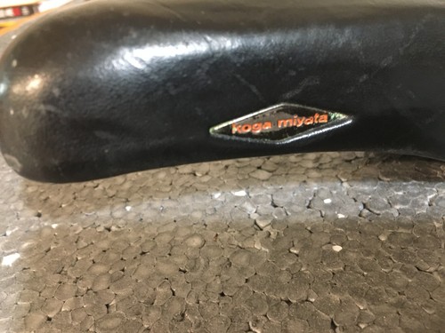 Retro road Selle San Marco ERGO leather saddle for Koga Miyata - Picture 5 of 12
